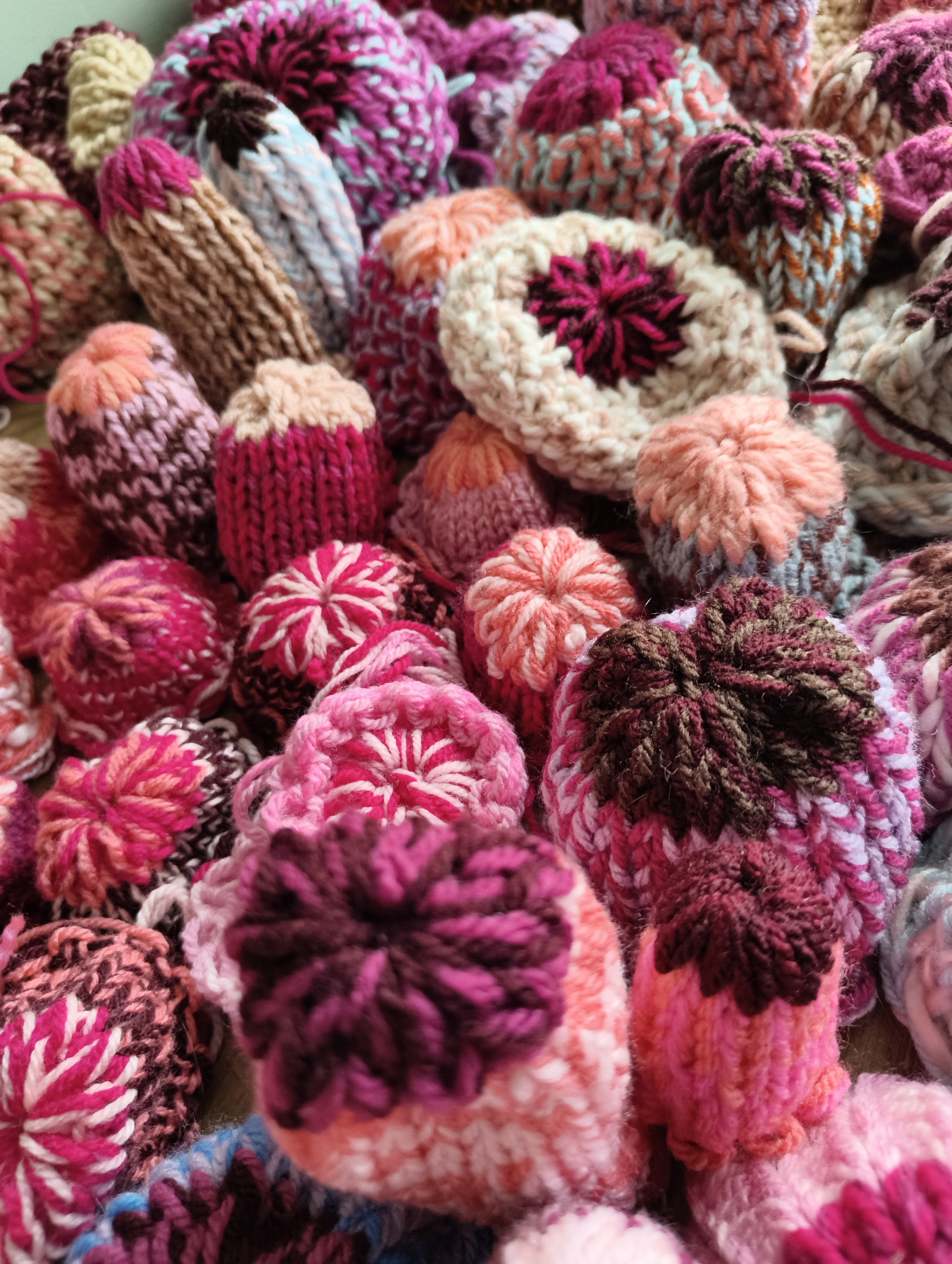 Iteration #1 — yarn pieces